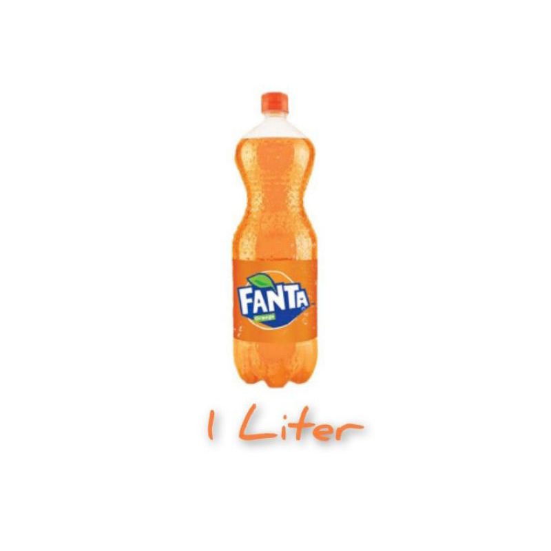 

Fanta Orange 1Liter.