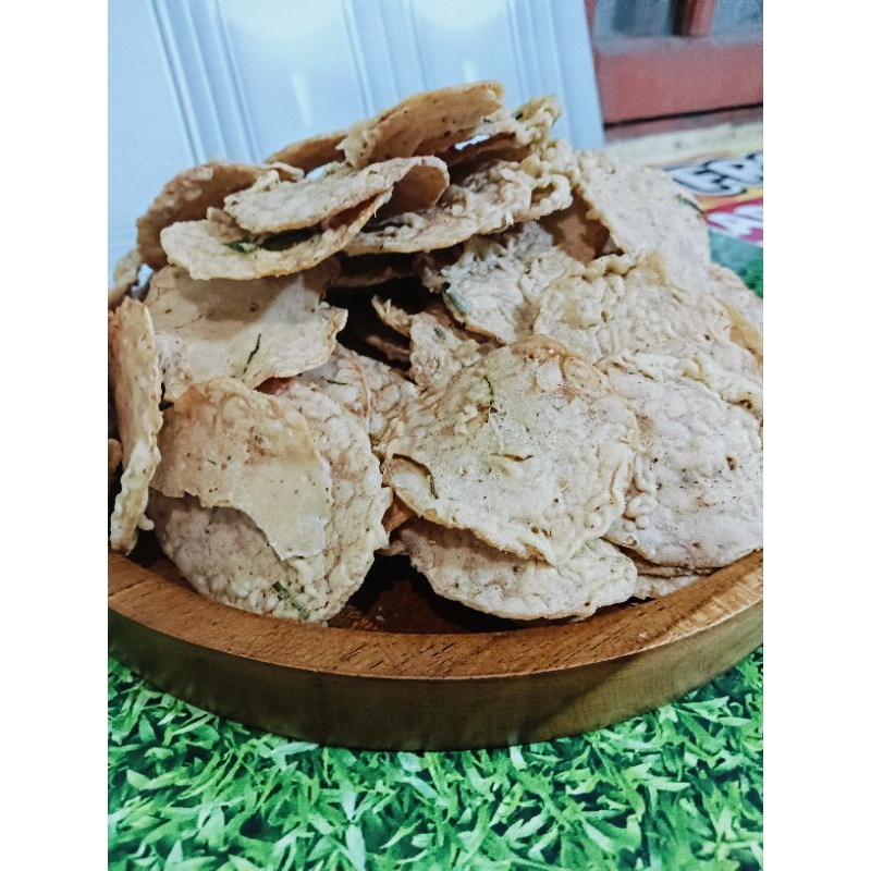 

Keripik tempe crispy bandung kemasan ecer