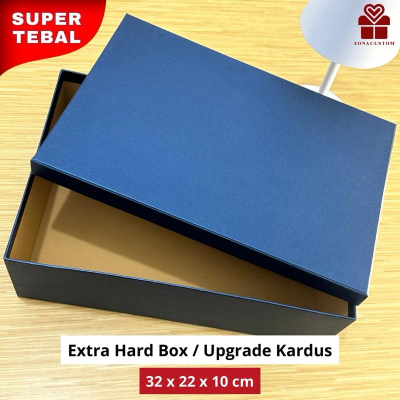 

[EXTRA] HardBox Premium 32 X 22 X 10 CM - Gift Box Super Tebal - Hardbox Souvenir