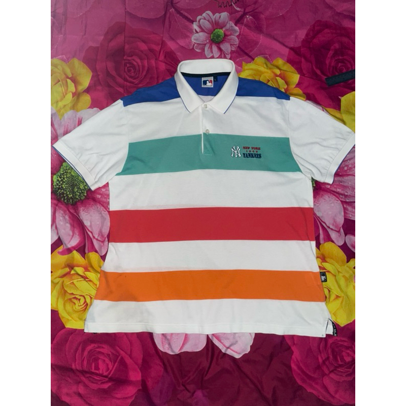 polo shirt/kaos kerah mlb ny yankees