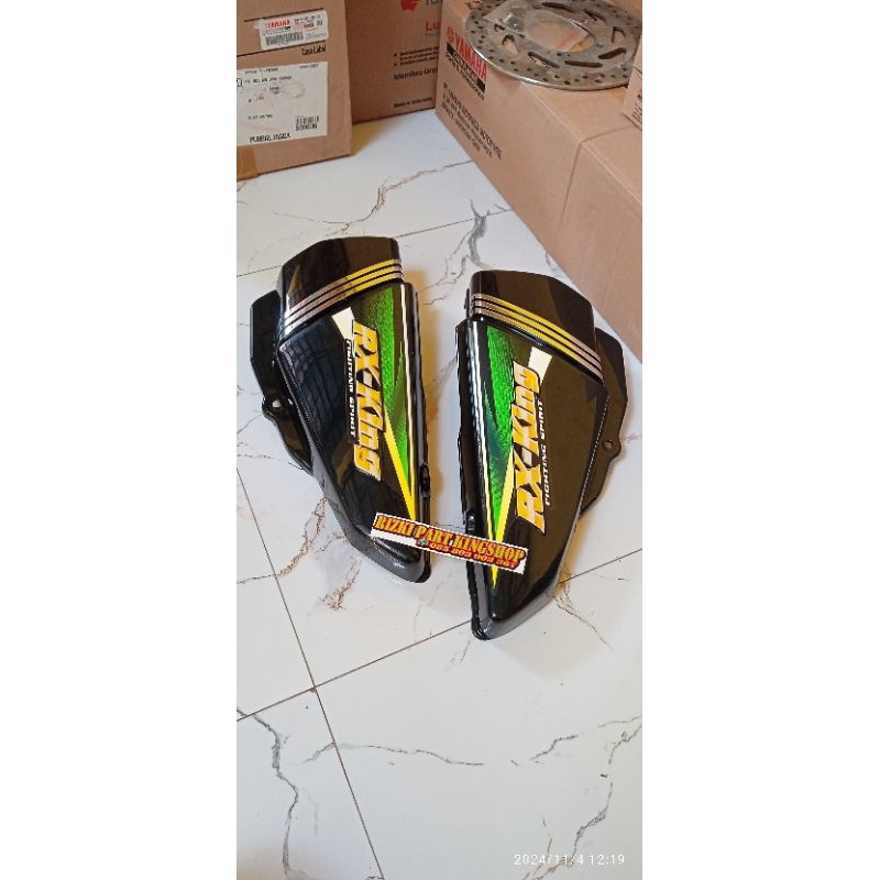 Dop aki rx king tahun 2003 hijau original baru full finising clear
