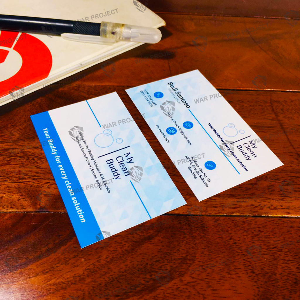 

Kartu Nama Custom Cetak 2 Sisi