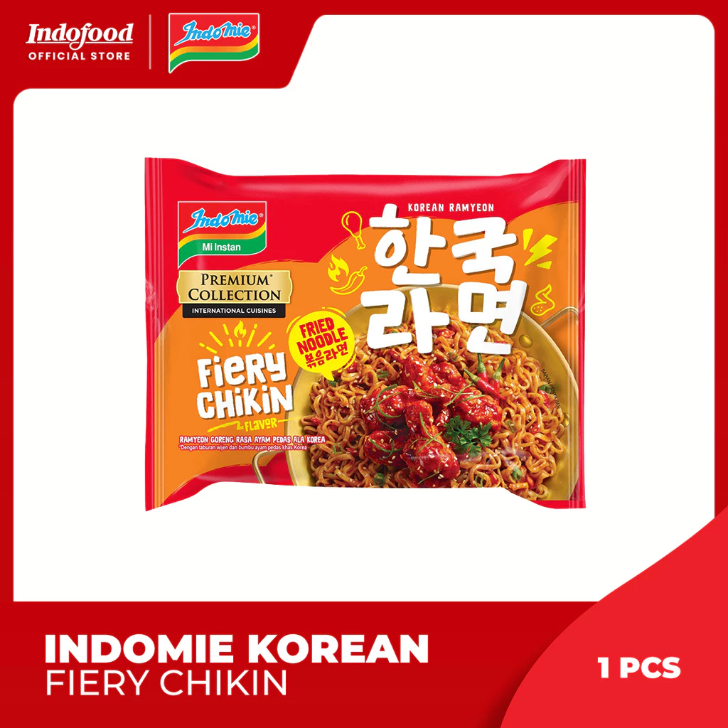 

Indomie Korean Fiery Chickin