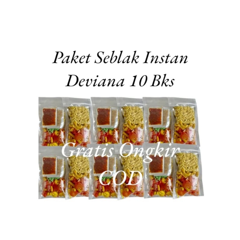 

Seblak Instan Deviana 10 Bks Mie Pedas Jajanan Seblak