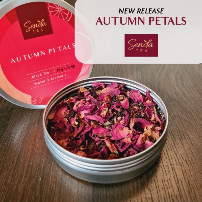 

SendaTea AUTUMN PETALS - Seri Series | Black Tea | Artisan Tea | Teh Hitam | Flower Tea | Teh