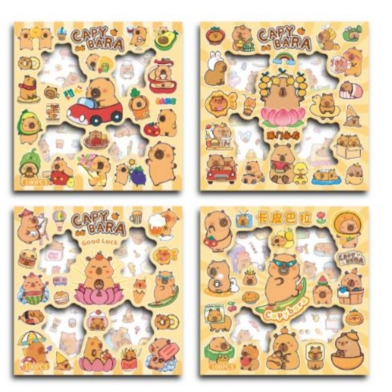 

[BEST SELLER] STIKER LUCU CAPYBARA | STIKER LUCU AESTHETIC