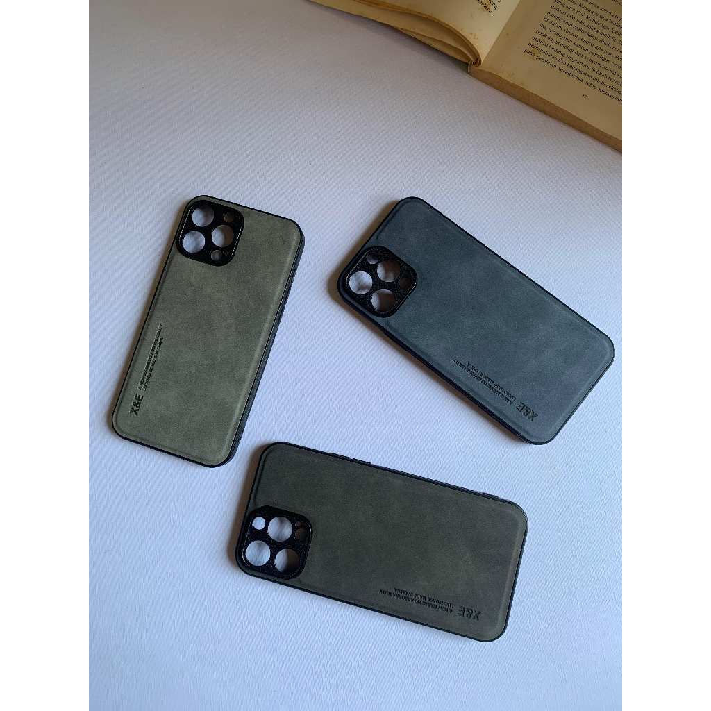 [LEATHER CASE] Case Iphone 13 Pro Max | Casing Tekstur Kulit Domba | Casing Iphone13 Pro Max | Casin