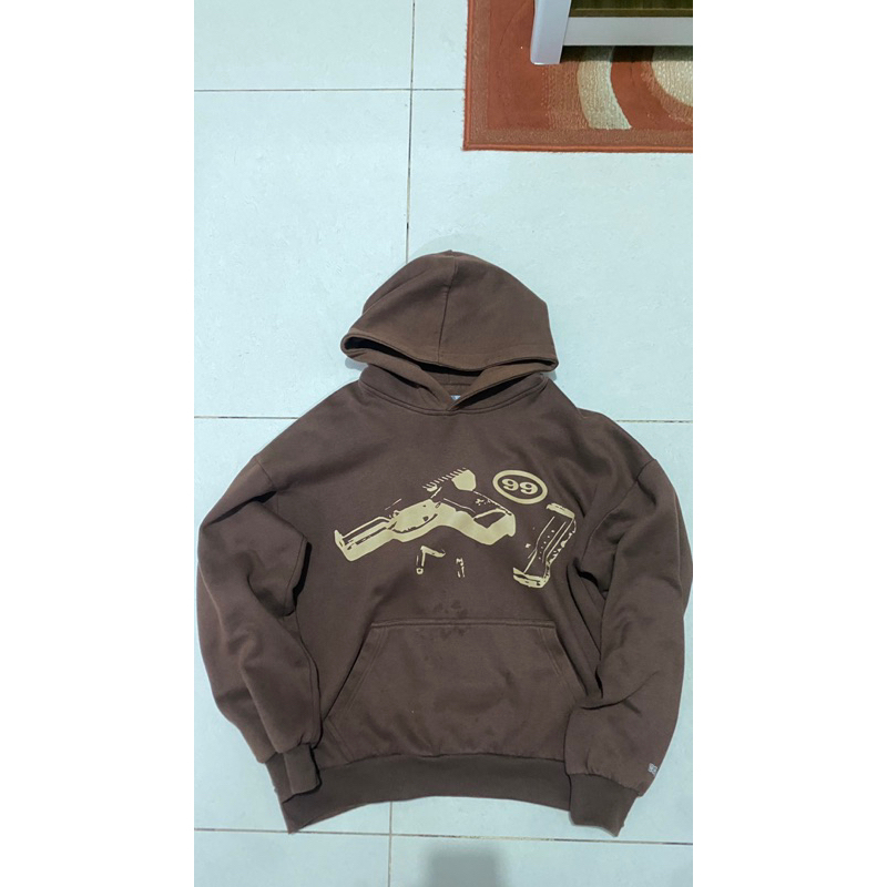 99 CLOVER BROWN HOODIE