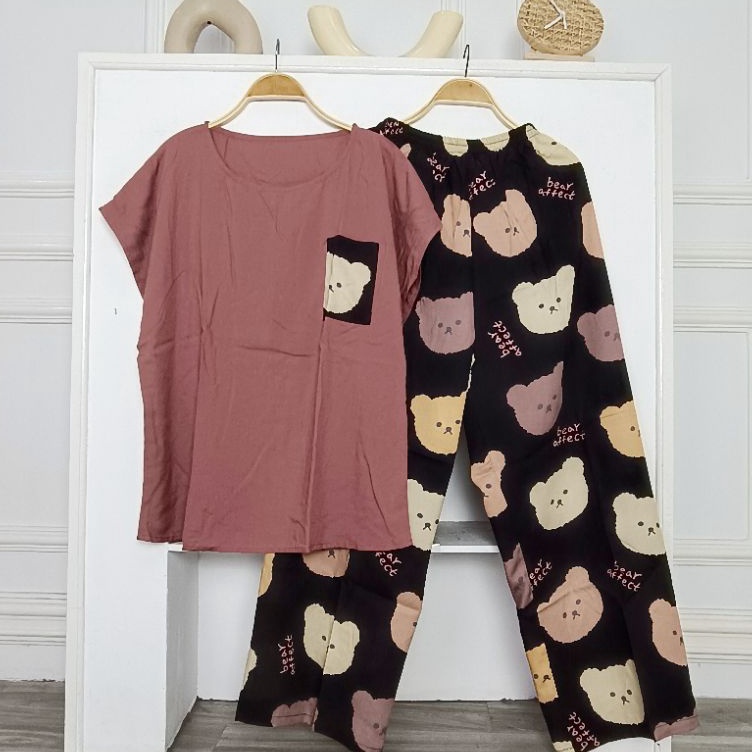 Baru Ekonomis  BABYDOLL JUMBO PANJANG  PIYAMA RAYON JUMBO