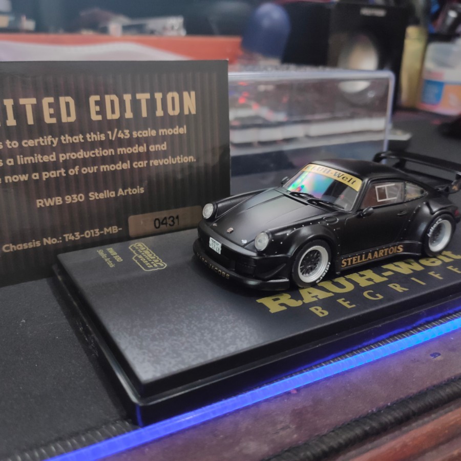 TARMAC RWB STELLA ARTOIS LIMITED EDITION + Sertifikat