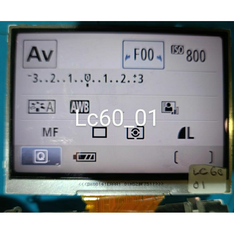 lcd Canon 6D 60D 600D original