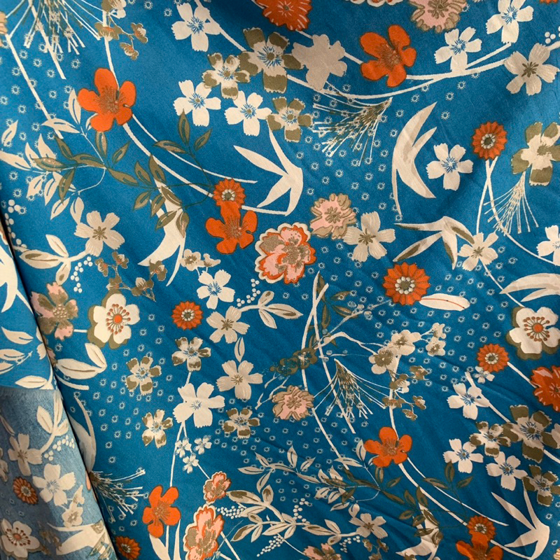 kain katun motif - kain katun popline paris - kain katun korea - kain katun