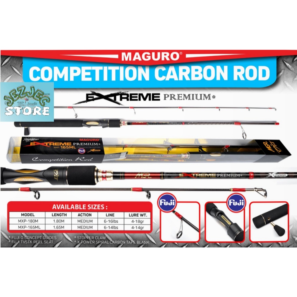 Joran MAGURO EXTREME PREMIUM 165 ML / 180 M | JORAN PELAMPUNGAN IKAN LELE & MAS