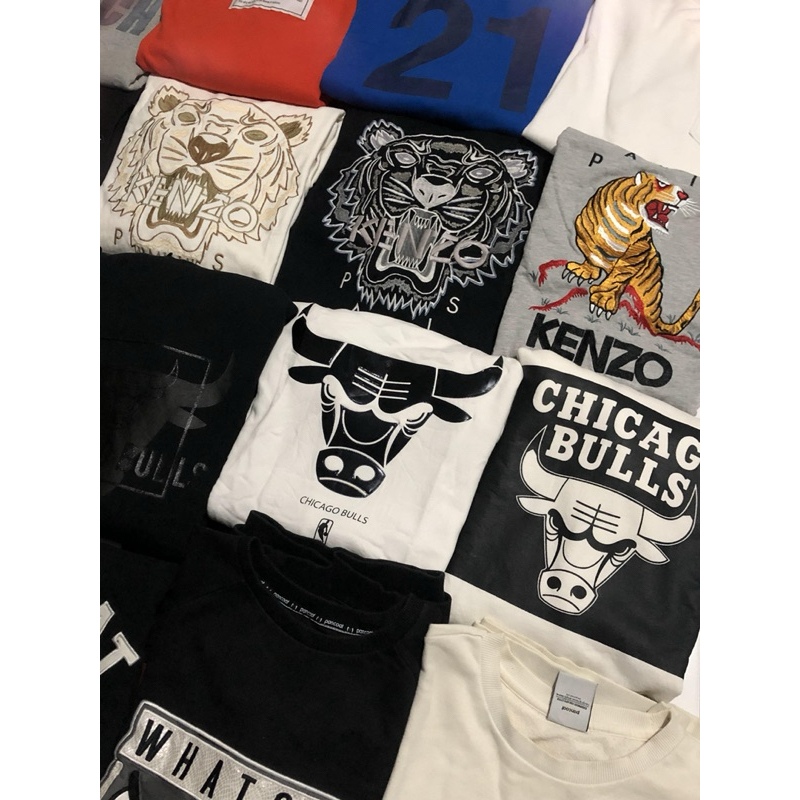 Crewneck Sweatshirt Nba Chicago Bulls Second Preloved