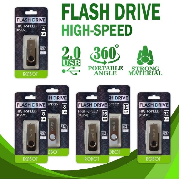 KODE G4L5 Flashdisk Robot 16 Gb 32Gb Usb Flashdisk 2 Original