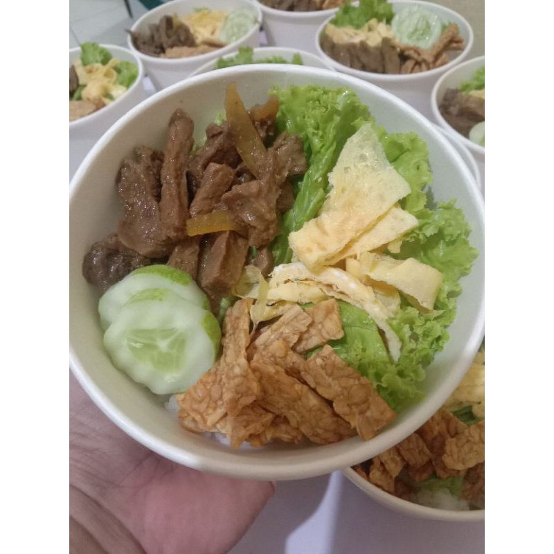 

Paket Ricebowl Daging Lada Hitam