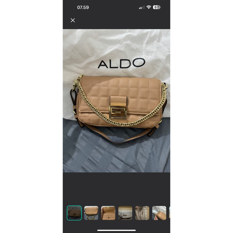Tas Aldo Oleosa Nude Size 22