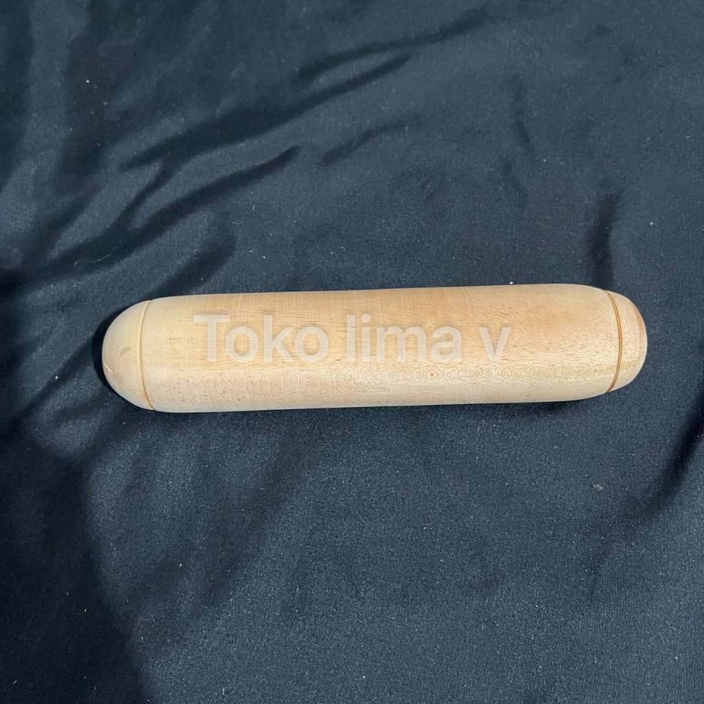Rolling Stik Pin Jumbo Kayu Mahoni Penggiling Penggilas  Adonan Kue Donat Tepung Premium Quality