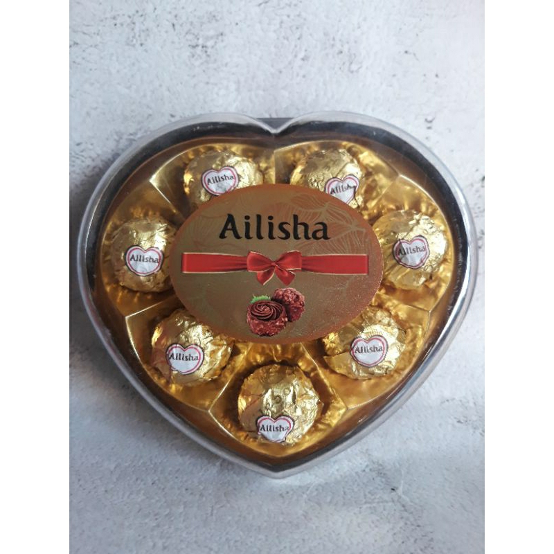 

Ailisha Heart Shape 1 toples isi 8 pcs