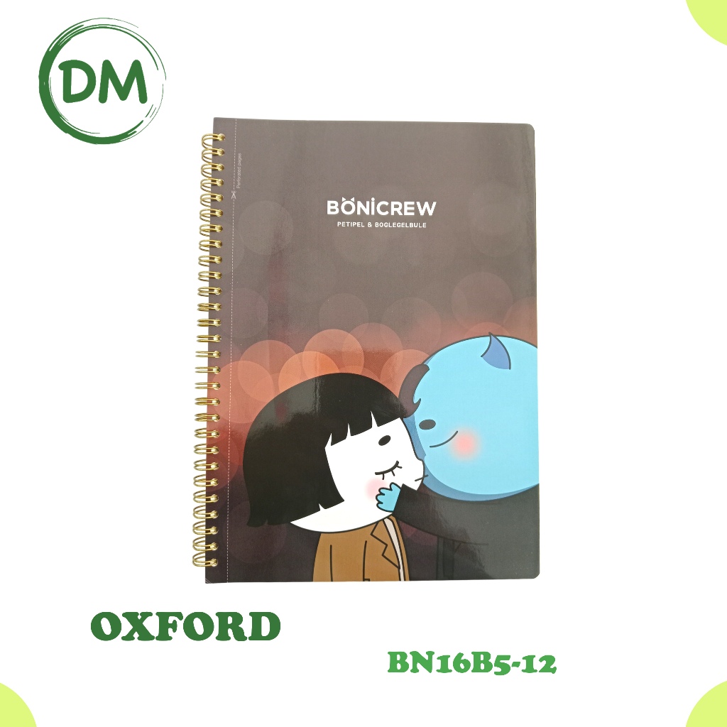 

NOTEBOOK OXFORD NB B5 BN16B5-12
