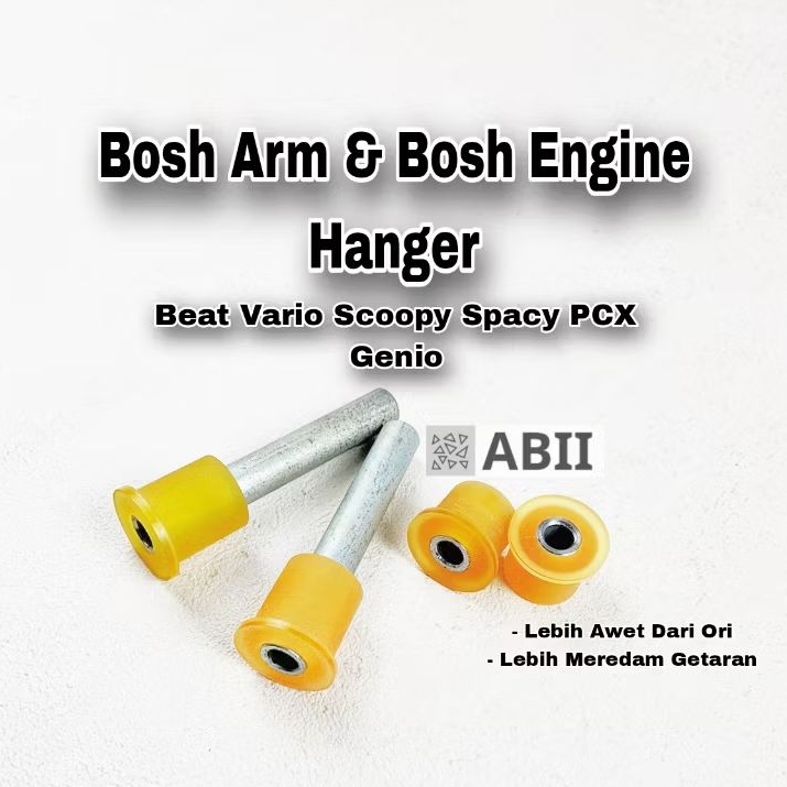 Bosh Arm Panjang Beat Fi Karbu Esp Deluxe Bosh Arm Dan Bosh Angine Hanger Beat Scoopy Genio Bosh Arm