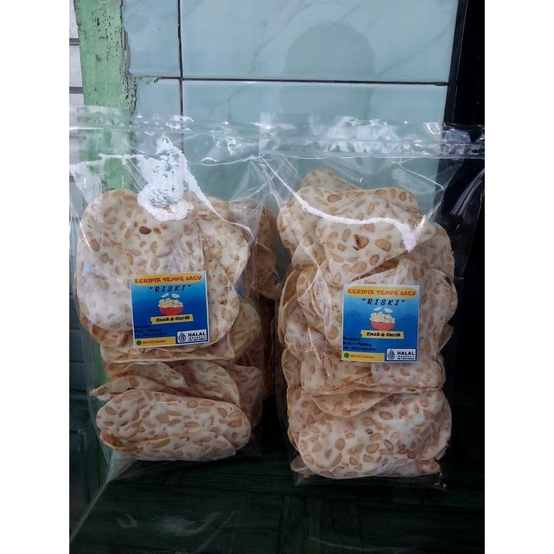 

keripik tempe sagu/tapioka (gurih dan renyah)