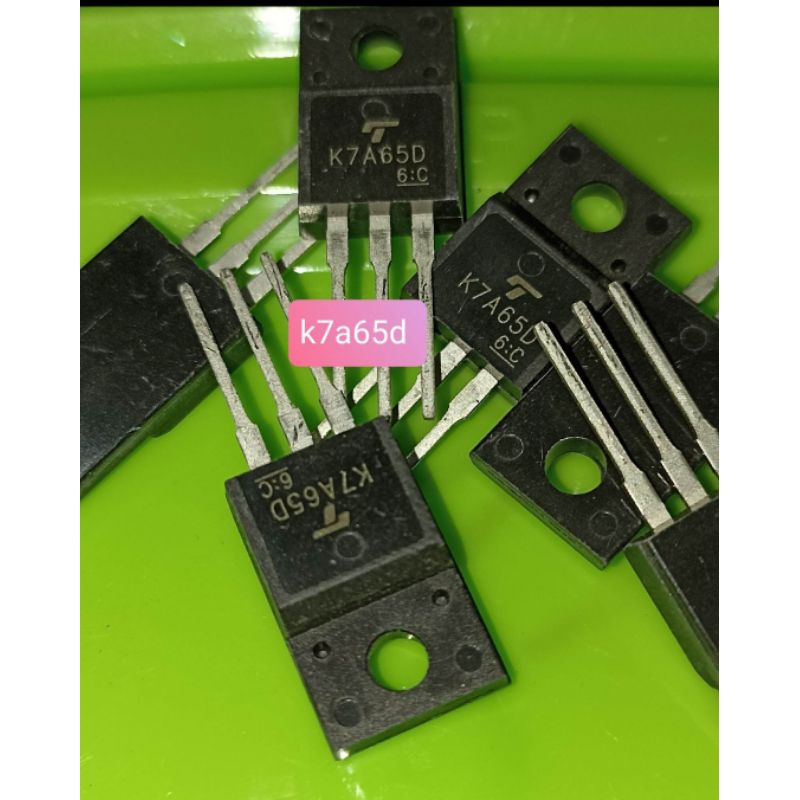 MOSFET K7A65 K7A65D K7A65 N CHANEL POLYTRON D 6C TRANSISTOR MOSFET