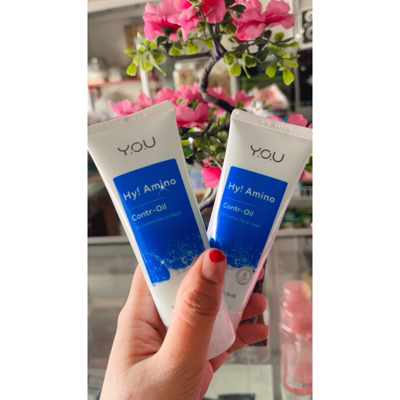 YOU Hy Amino Oil Control Facial Wash | Jerawat | Kulit Berminyak