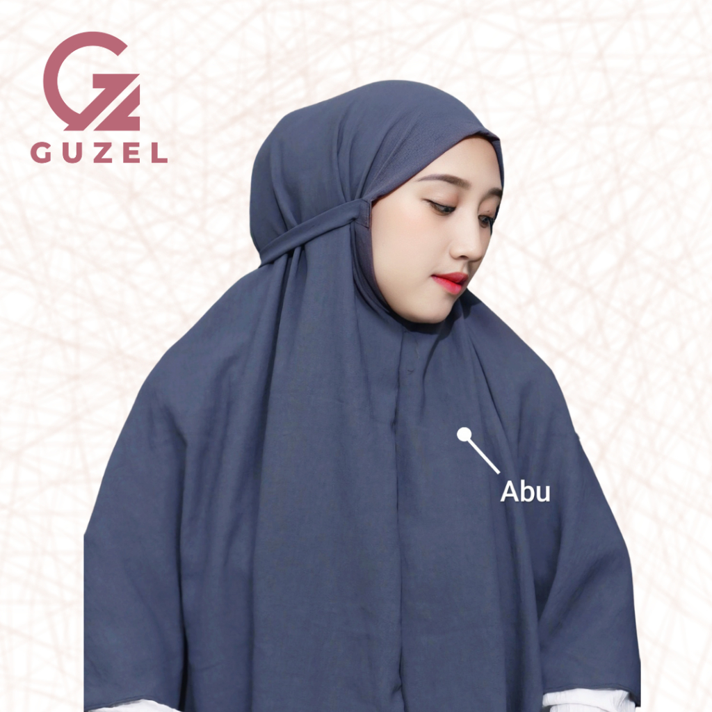 GUZEL PREMIUM HIJAB BERGO SERIES | FASHION MUSLIM SIMPLE CRINKLE | HIJAB KEKINIAN