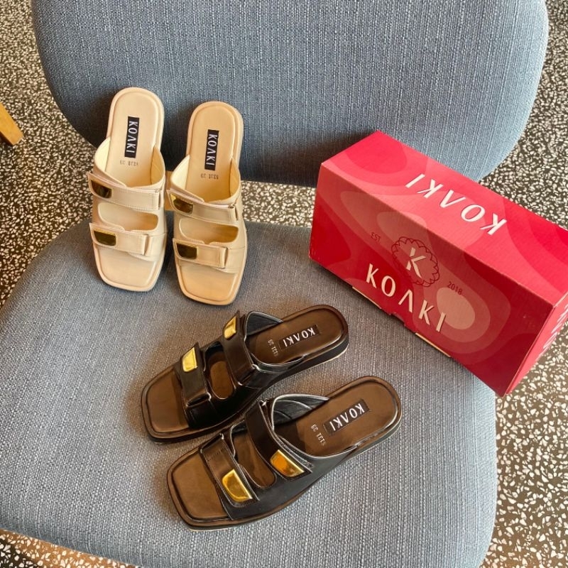 KOAKI  ( 8131 ) - KAELYN PLATFORM SANDAL WANITA