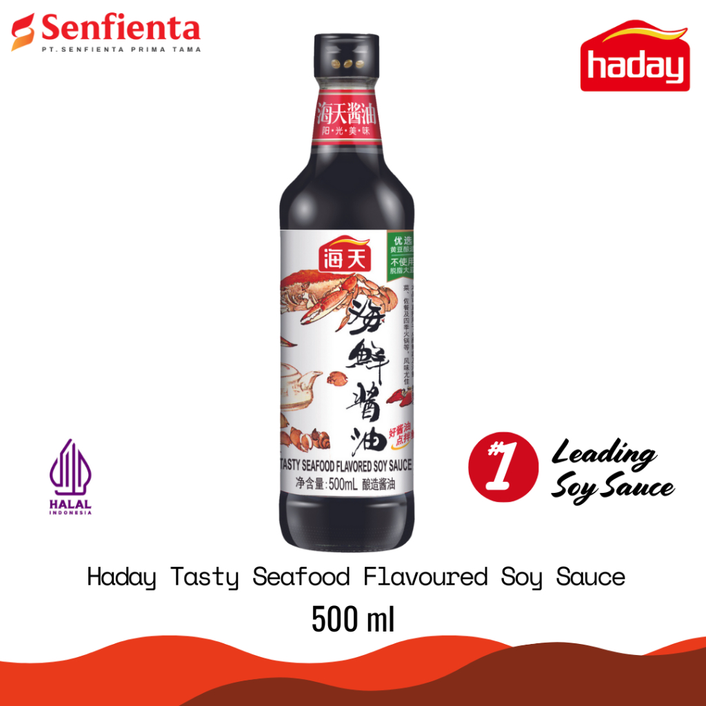 

Haday Tasty Seafood Flavored Soy Sauce 500 ml