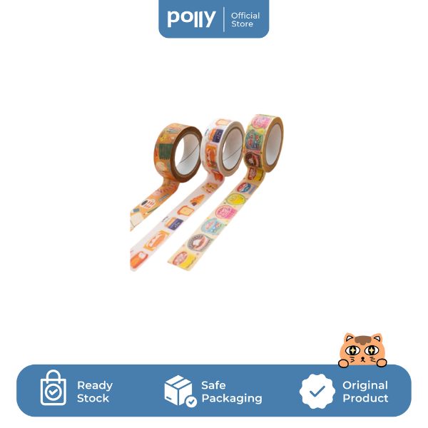 

FURUKAWASHIKO 15 mm Decorative Tape / Selotip Kecil Premium Original