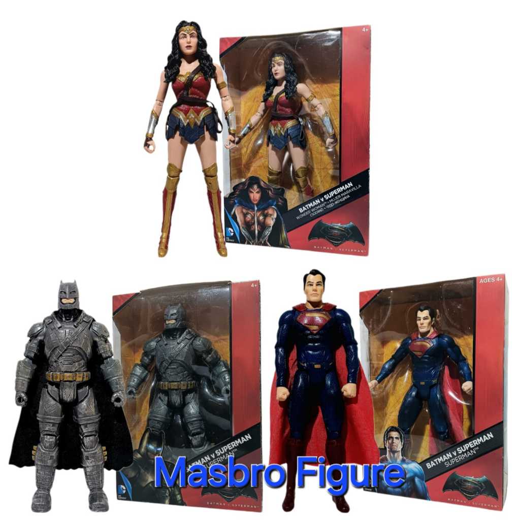 Action Figure Batman Vs Superman Dc Comic Multiverse Batman Armored Superman Wonder Women