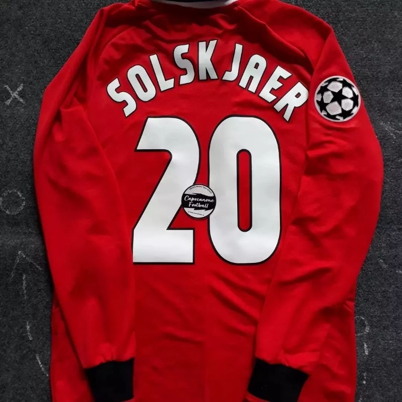 JERSEY ManCHESTER UNITED RETRO 1999 2000 Emyu Ucl 99 00 Final full Ls longsleeve panjang 1998 98 199