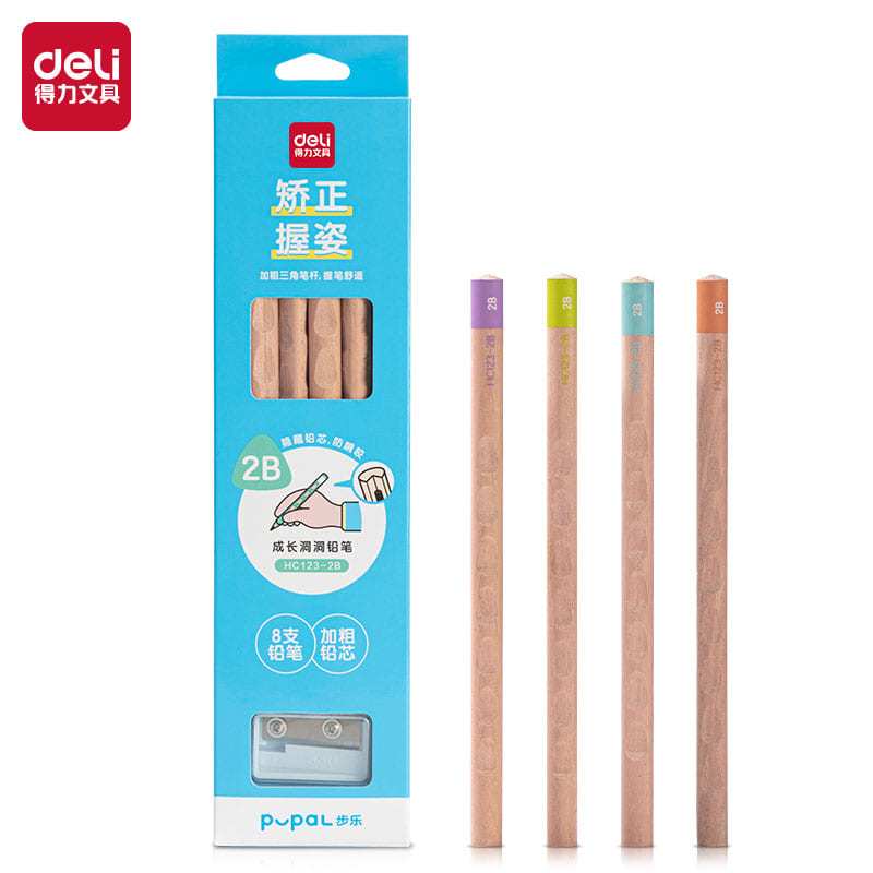 

NEW PRODUCT DELI PENSIL SKETSA / GRAPHITE PENCIL 2B HC123-2B JAVABSJSG