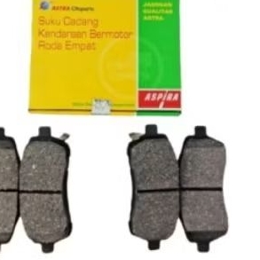 Kampas rem depan Kampas rem cakram depan ASPIRA untuk innova lama,Grand innova