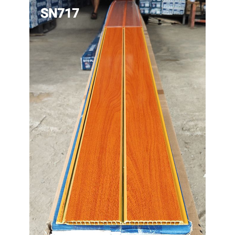 Plafon pvc serat kayu natt gold SITO SN717