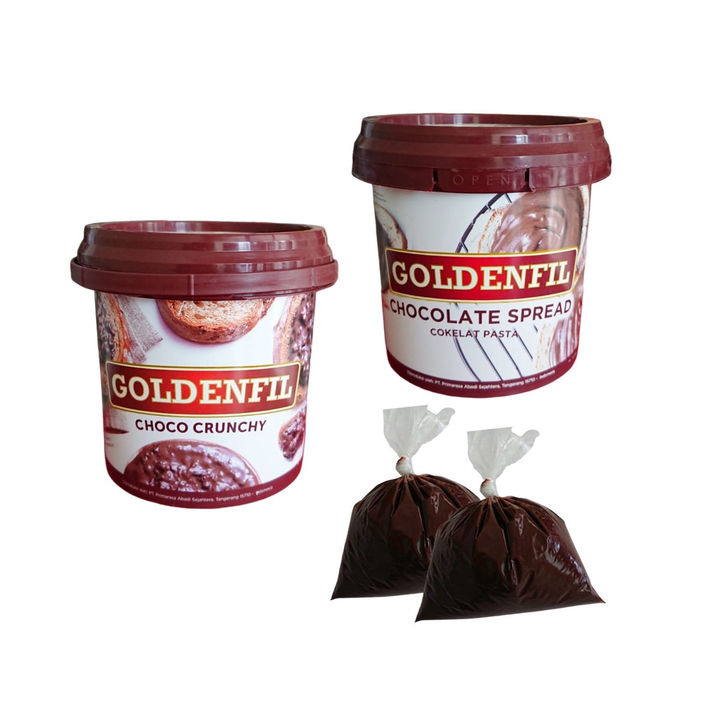 

Goldenfill Choco Crunchy 100gr ecer