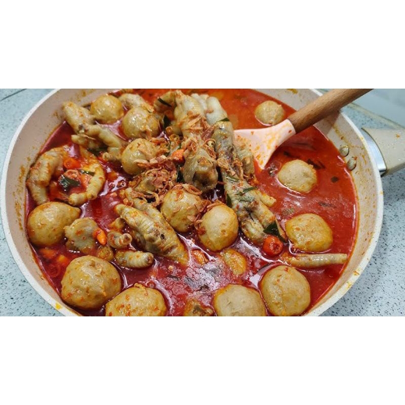 bakso pentol pedas