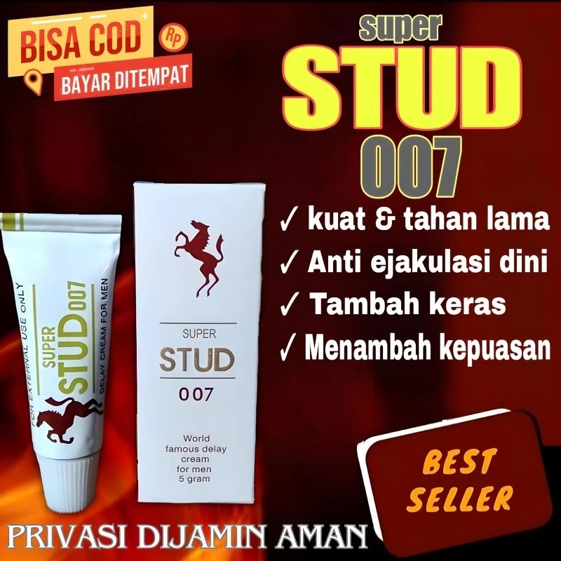 Stud 007 obat herbal oles pria perkasa. tahan lama