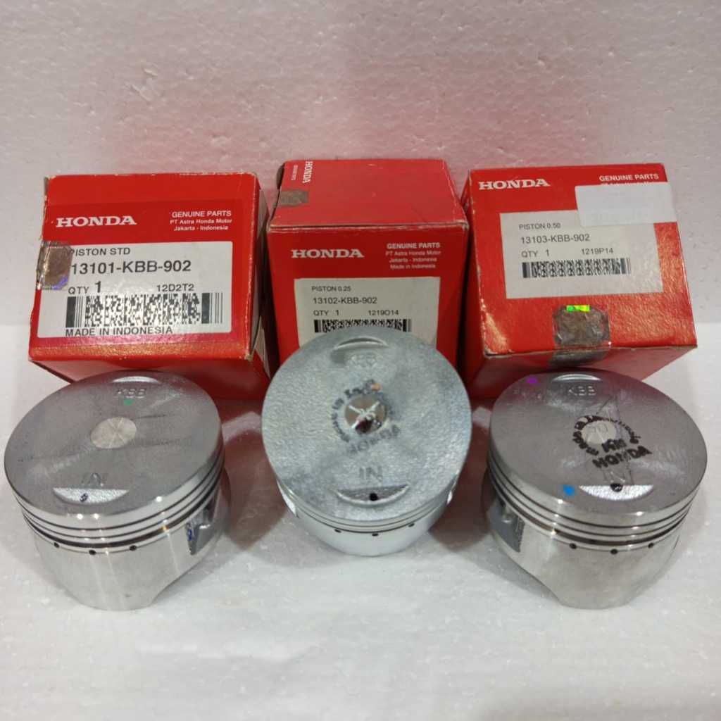 Piston Tiger Seher Only Tiger Oversize 0 - 25 - 50 Original Honda