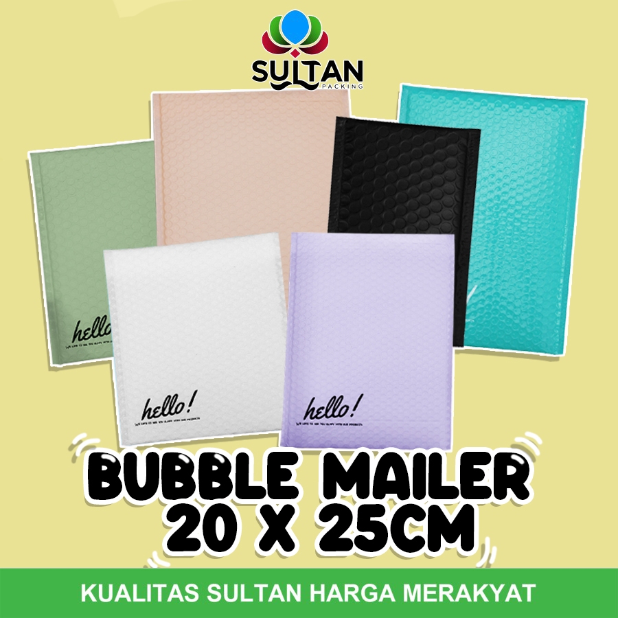 

Amplop Bubble Mailer 20x25cm All Varian Satuan
