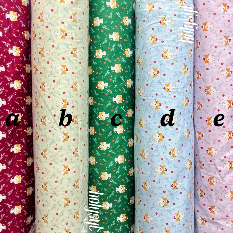 KATUN JEPANG JAPAN DESIGN MOTIF ANAK GAMBAR KUCING min pembelian 2x klik per motif/warna)