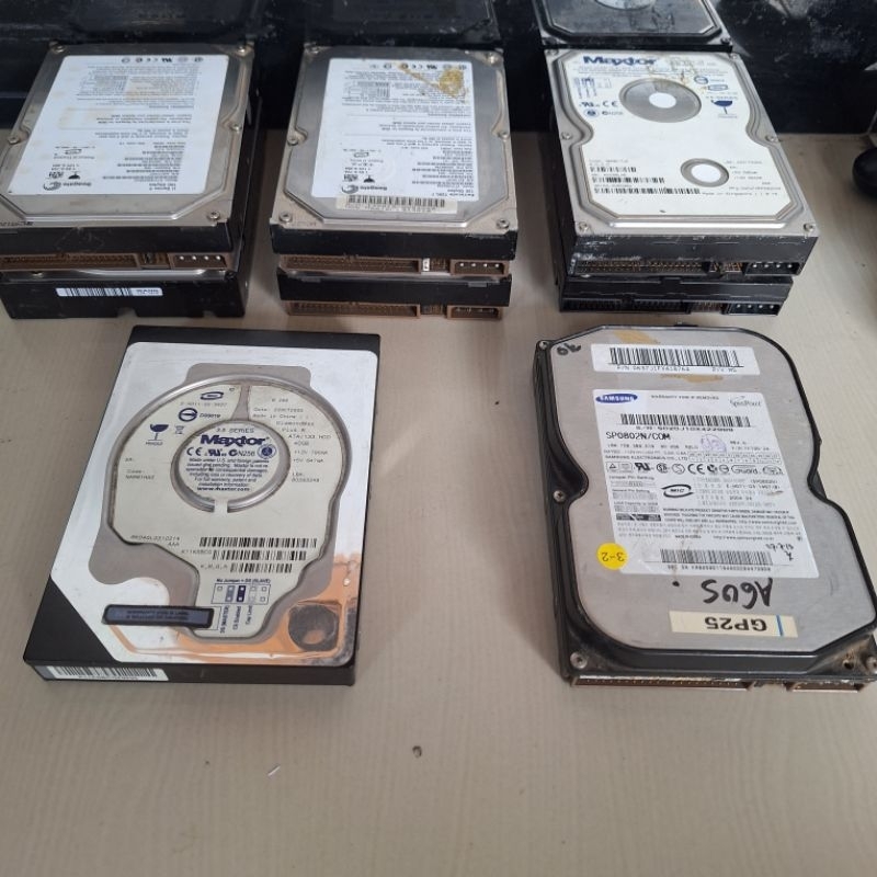 Hdd Ide Ata 40GB 60GB Dan 120GB Ps2