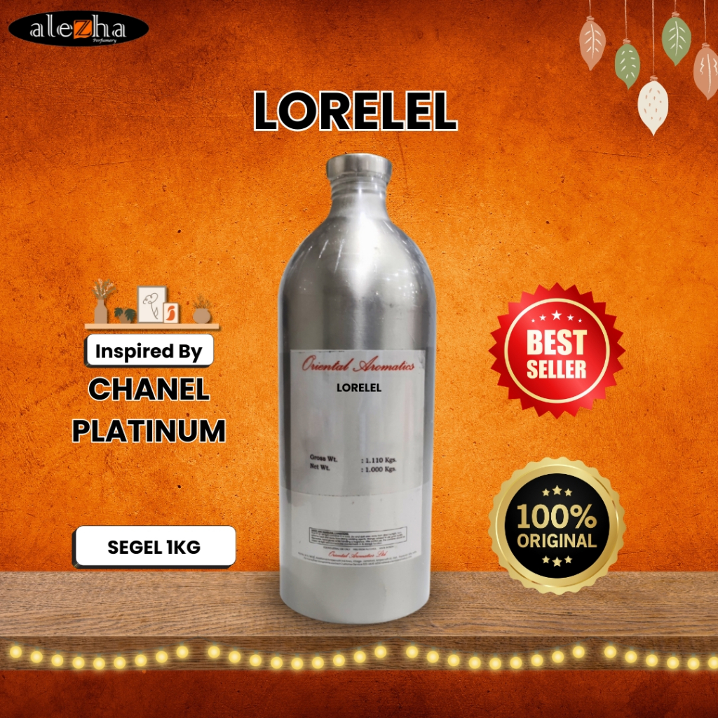 Bibit Parfum Murni LORELEL 98319 | CHANEL PLATINUM ORIENTAL 1KG SEGEL
