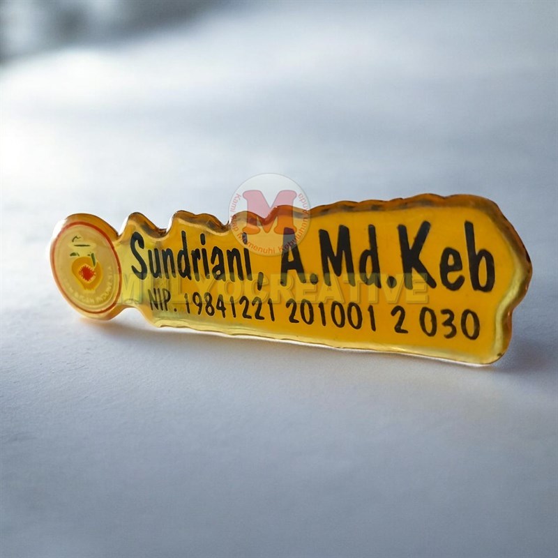 

PAPAN NAMA DADA IBI - NAME TAG IKATAN BIDAN INDONESIA