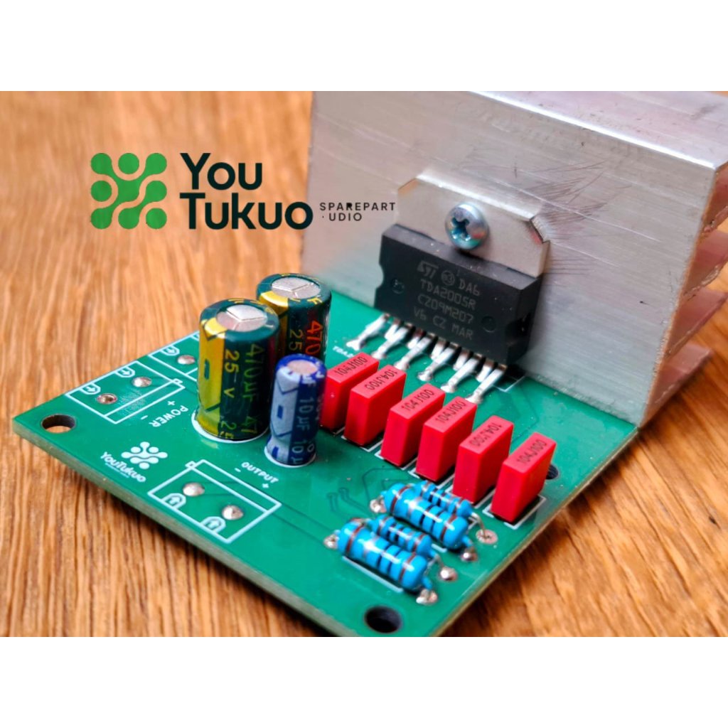 Kit Power Amplifier TDA 2005 Double Layer