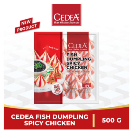 

Cedea Fish Dumpling Spicy Chicken 500 gr