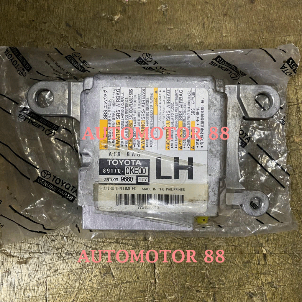 MODUL SENSOR AIR BAG INNOVA REBORN 89170-0KE00 MODUL AIRBAG INNOBA REBORN MODUL SENSOR AIRBAG INNOBA