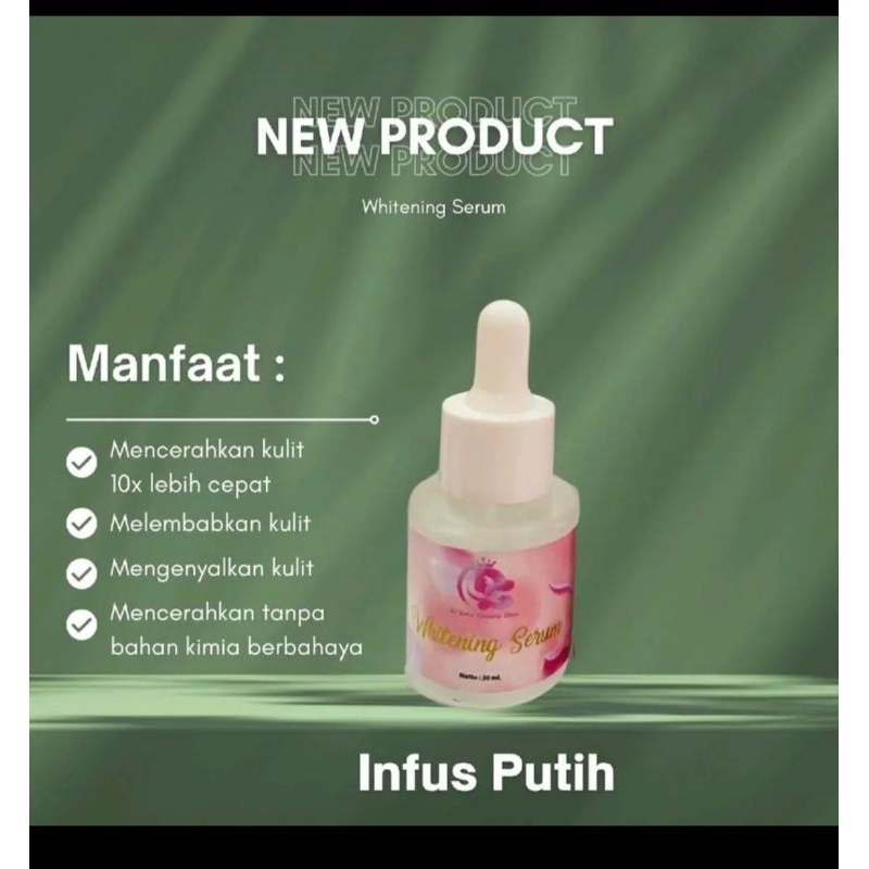 Whitening serum infus putih